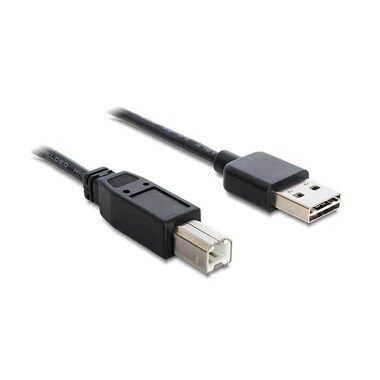 Delock USB 2.0 EASY-Kabel, USB-Stecker (Typ A) auf USB-Stecker (Typ B), 2 m