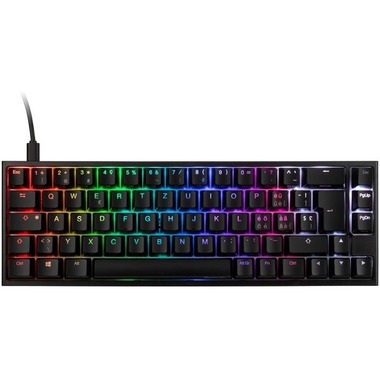 DuckyChannel Ducky ONE 2 SF Gaming Tastatur - MX-Silent-Silver - RGB LED - schwarz - CH-Layout