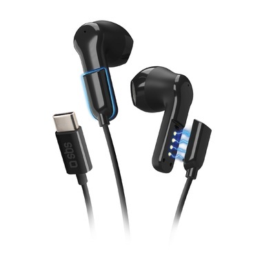 Kabellose Ohrhörer 2-in-1 und USB-C-Kabel | SBS