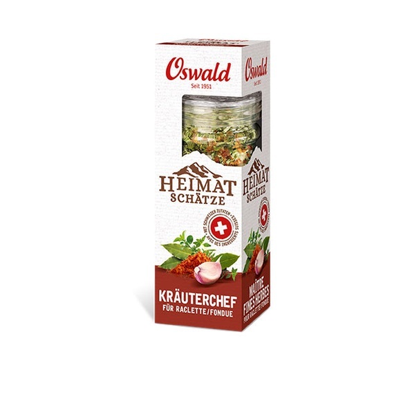 Kräuterchef Raclette/Fondue Mühle Heimatschätze