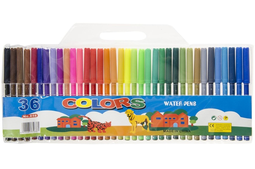 Filzstifte Set mit 36 Farben
