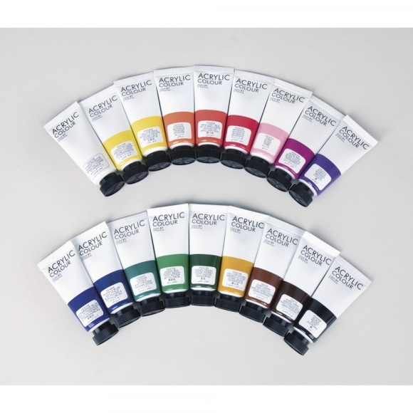 Acrylfarben Künstler Set
