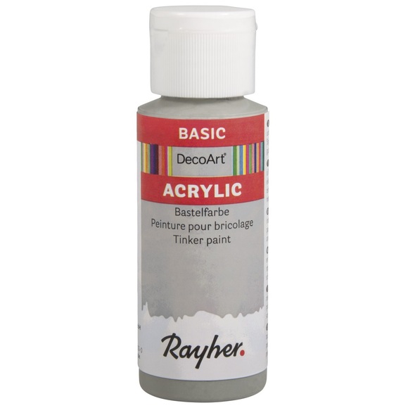 Acrylic-Bastelfarbehellgrau, 59 ml