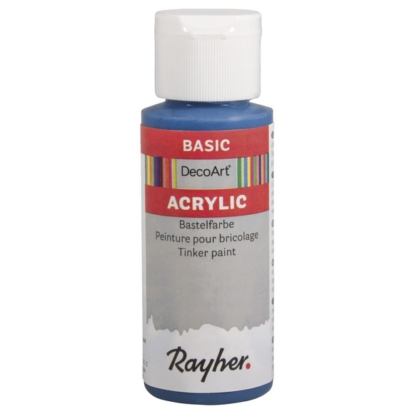 Acrylic-Bastelfarbeechtblau, 59 ml