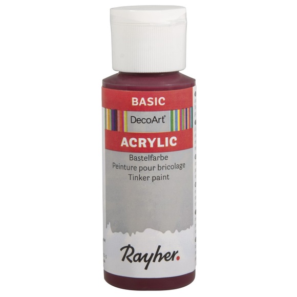 Acrylic-Bastelfarbeburgund, 59 ml