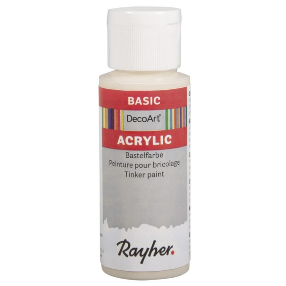 Acrylic-Bastelfarbeelfenbein, 59 ml