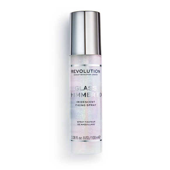 Makeup Revolution - Make-Up Fixierspray - Glass Shimmer Iridescent Fixing Spray (FI063GSF)