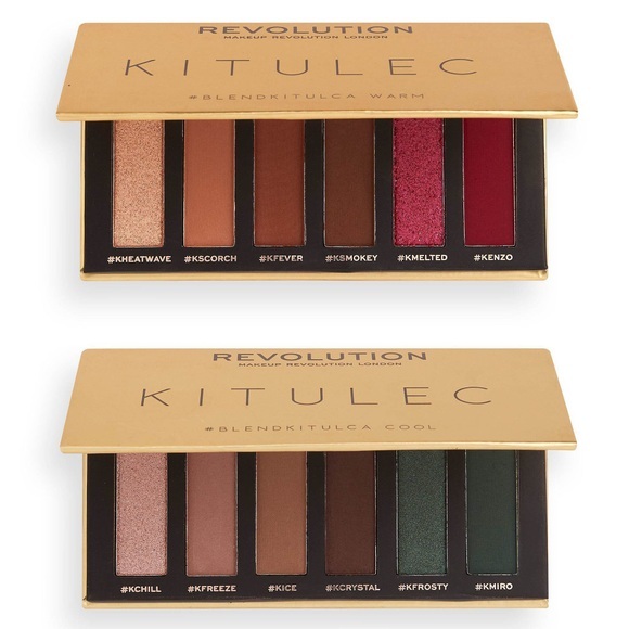 Makeup Revolution - Lidschatten-Palette - Revolution X Kitulec Eyeshadow Palette (ES062KC6)