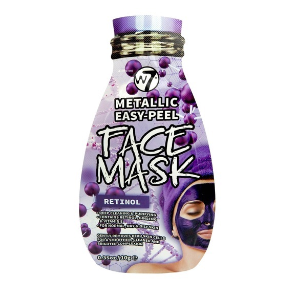 W7 Cosmetics - Peel-Off Gesichtsmaske - Metallic Easy-Peel Retinol Face Mask (MK046RL)