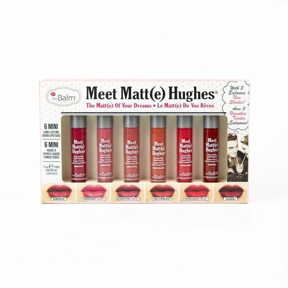 theBalm - Flüssig-Lippenstift Mini-Set - Meet Matt(e) Hughes Vol. 12 (ST082MM12)