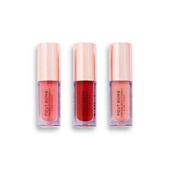 Makeup Revolution - Mini Lipgloss-Set - Pout Bomb Mini Collection (ST062PBM)