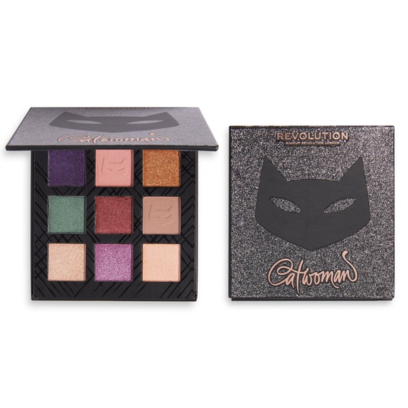 Makeup Revolution - Lidschatten-Palette - Makeup Revolution X DC - Catwoman Shadow Palette (ES062DCCW)