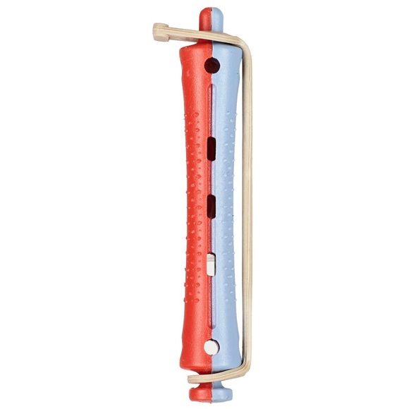 Fripac KW-Wickler kurz 10er mit Rundgummi 11 mm rot/blau
