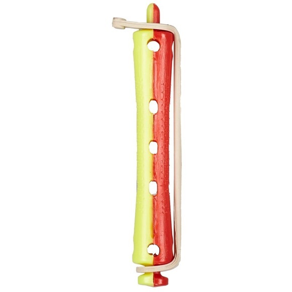 Fripac KW-Wickler kurz 10er mit Rundgummi 9 mm rot/gelb