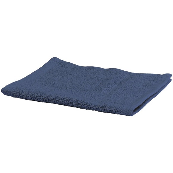 Le Coiffeur Frottee-Gesichtstuch 30 x 15 cm, blau