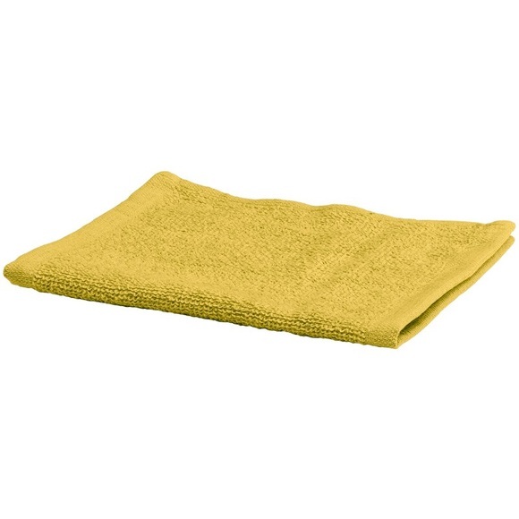 Le Coiffeur Frottee-Gesichtstuch 30 x 15 cm, gelb