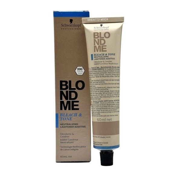 Schwarzkopf BLONDME Bond Aufrechterhaltende Haarfarbe für Blondinen - Tonen, ...