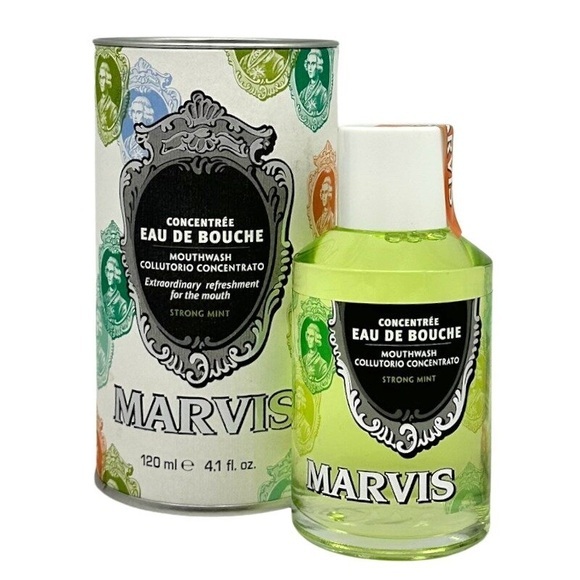 Marvis Mundwasser Strong Mint Mundpflege 120ml