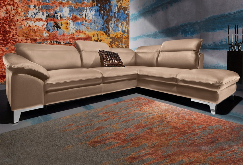 COTTA Ecksofa, wahlweise mit Bettfunktion