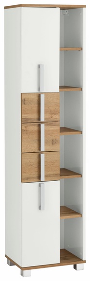 Hochschrank-Regal, Schildmeyer, »Kampen«, Türen mit Soft-Close-Funktion
