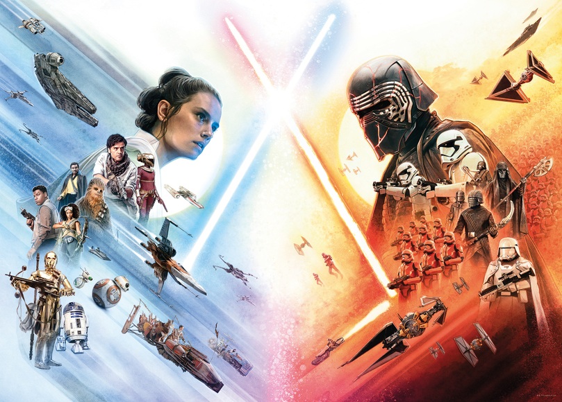 KOMAR Wanddekoration »Star Wars Movie Poster«, ohne Rahmen