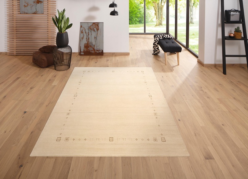Wollteppich, »Felia«, DELAVITA, rechteckig, Höhe 12 mm, handgewebt