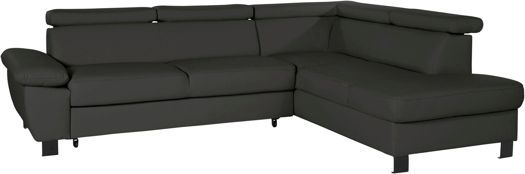 exxpo - sofa fashion Ecksofa, mit Kopfstützenverstellung und Armlehnverstellung, Wahlweise mit Bettfunktion und Bettkasten