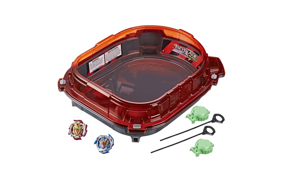 Hasbro Beyblade Burst Turbo Slingshock Rail Rush Battle Set