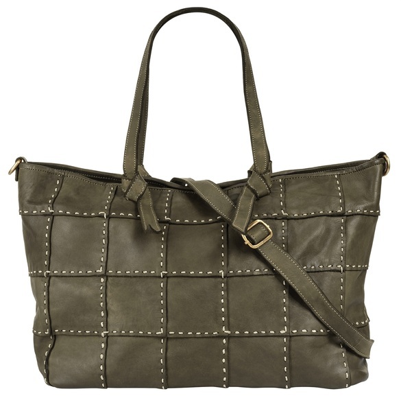 Samantha Look Shopper, (1 tlg.), echt Leder, Made in Italy