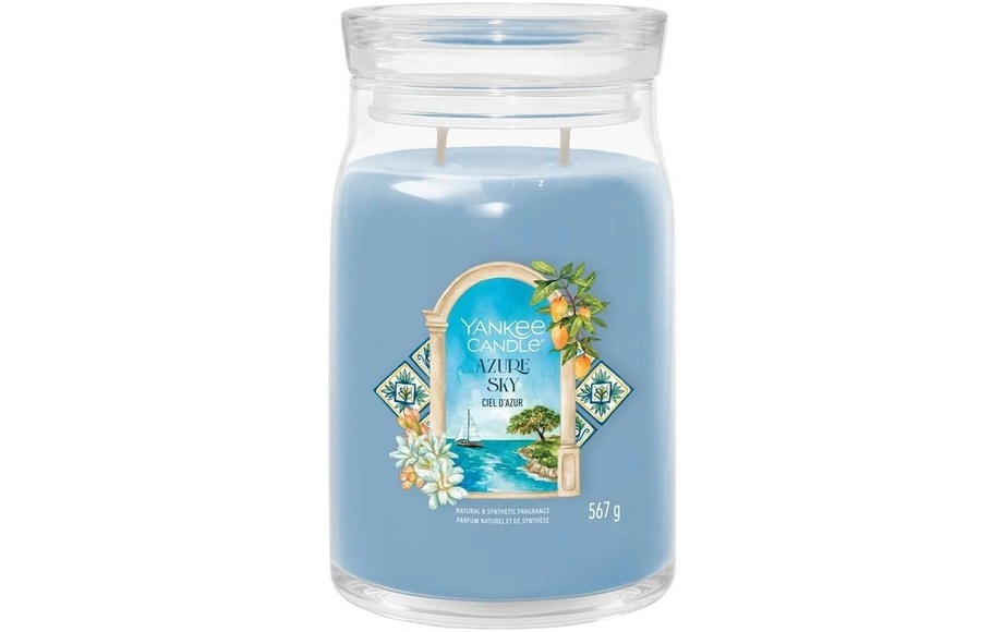 Yankee Candle Signature Duftkerze Azure Sky 567 g