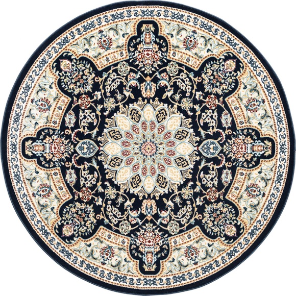 Myflair Möbel & Accessoires Teppich »Almas«, rund, 8 mm Höhe