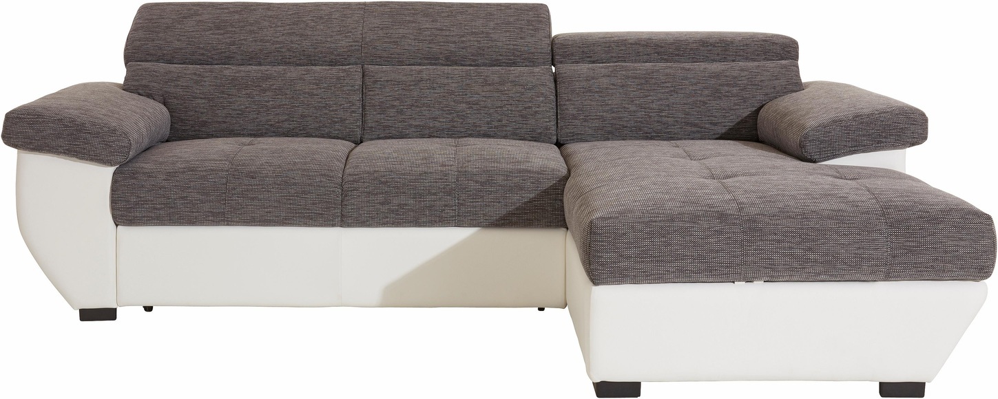 COTTA Ecksofa, inklusive Kopfteilverstellung, wahlweise mit Bettfunktion + Bettkasten