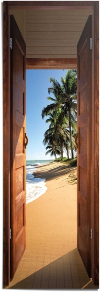 Reinders! Poster »Tür zum Strand«, (1 St.)