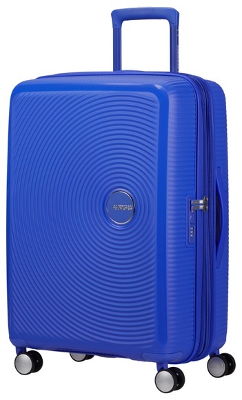 American Tourister® Hartschalen-Trolley »SOUNDBOX 67«, 4 Rollen, Koffer Reisegepäck Koffer mittel gross Reisekoffer TSA-Zahlenschloss