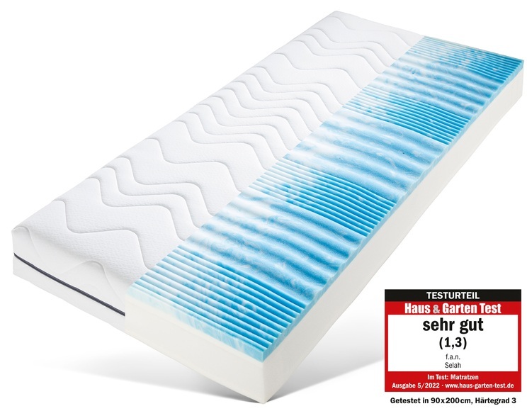 f.a.n. Schlafkomfort Taschenfederkernmatratze »Selah«, 25 cm cm hoch, 530 Federn, (1 St.), Matratze in 90x200 cm und weiteren Grössen, ergonomische Matratze