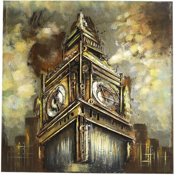 Home affaire Metallbild »3D BIG BEN«
