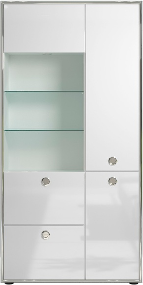 trendteam Drehtürenschrank »Infinity«, elegante Hochglanzoptik aus Italien