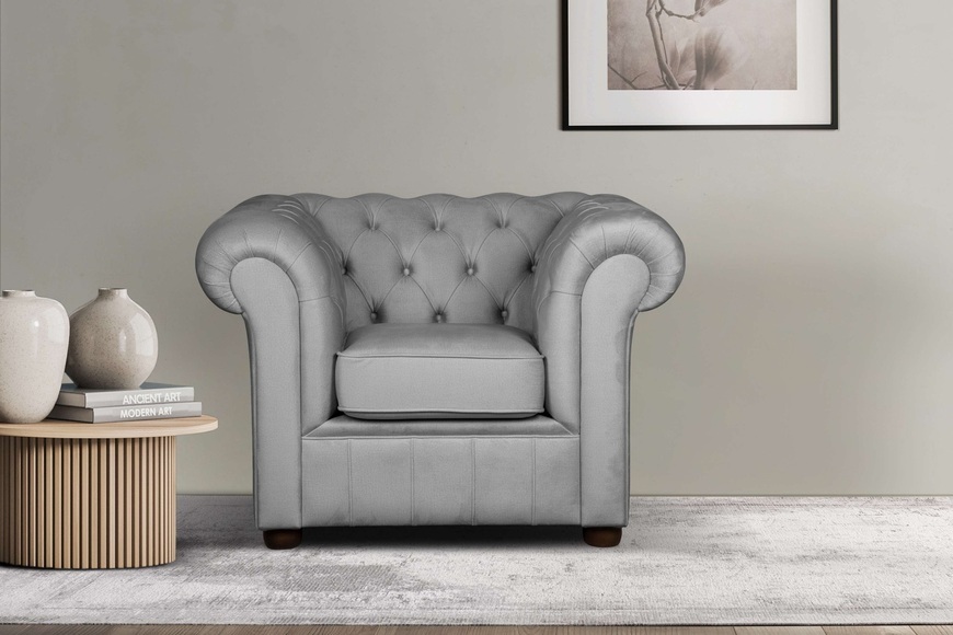 Home affaire Sessel »CHARENTE«, hochwertige Knopfheftung B/T/H: 105/89/74 cm