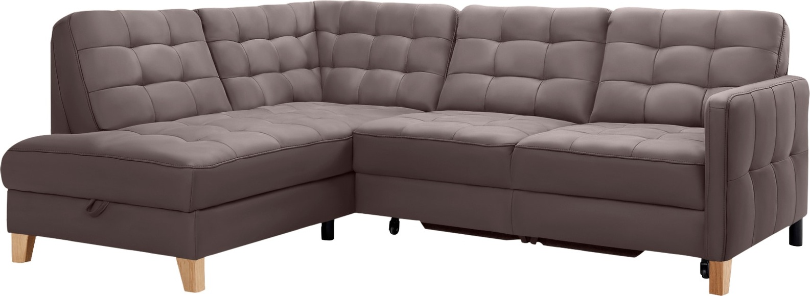 exxpo - sofa fashion Ecksofa »Elio«, wahlweise mit Bettfunktion und Bettkasten, in vielen Bezugsqualitäten
