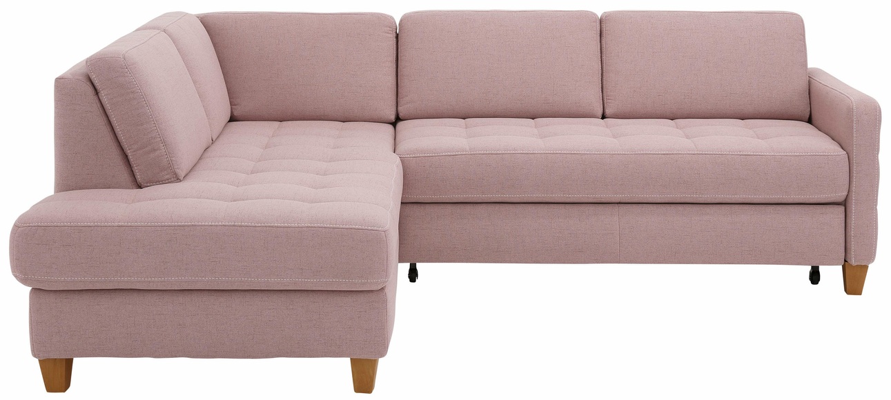 Home affaire Ecksofa »Earl«, wahlweise auch mit Bettfunktion oder Bettfunktion mit Bettkasten