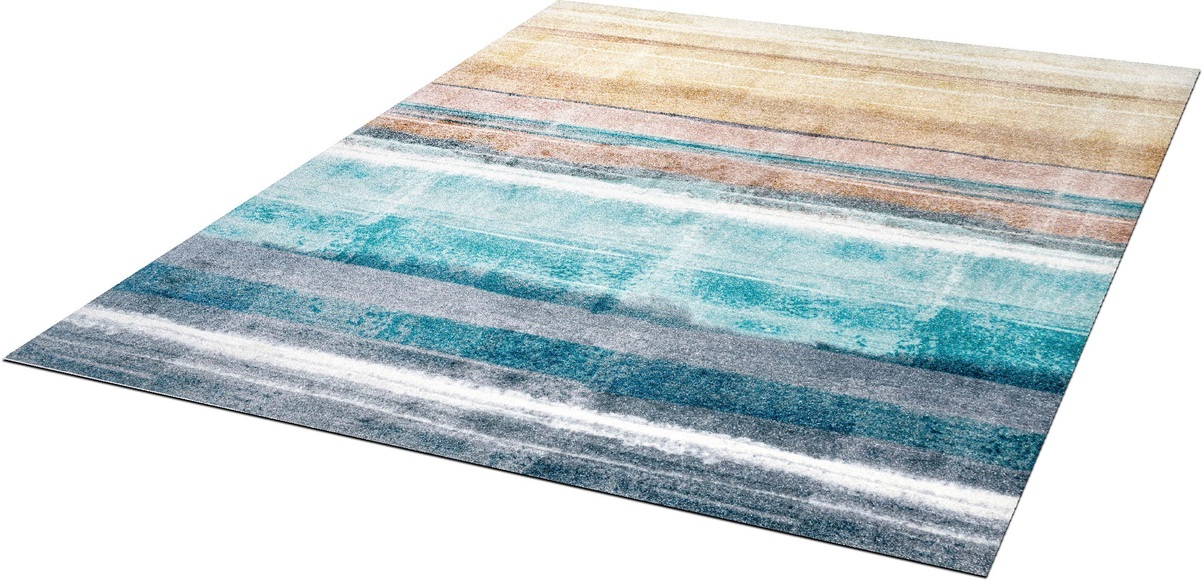 wash+dry by Kleen-Tex Teppich »Frerik«, rechteckig, 9 mm Höhe, rutschhemmend, In- und Outdoor geeignet, waschbar