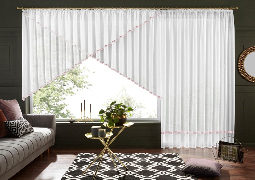 my home Kuvertstore »Eby«, Gardine, Fertiggardine, transparent
