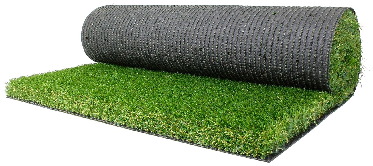 Primaflor-Ideen in Textil Kunstrasen »MEGAN«, rechteckig, 40 mm Höhe, mit Drainagefunktion, strapazierfähig, wasserfest, UV-beständig, witterungsbeständig, ideal für Balkon &Terrasse
