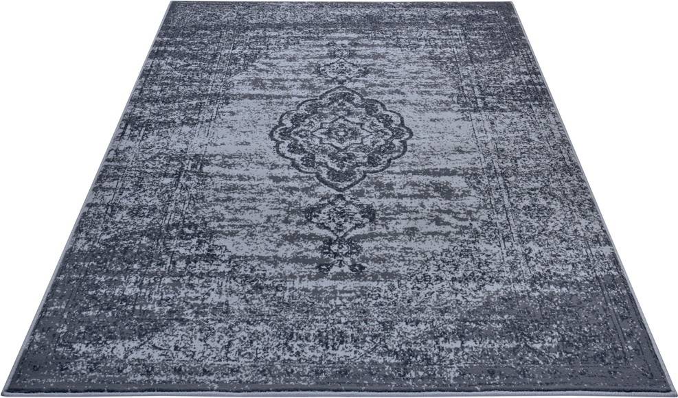 HANSE Home Teppich »Meridional«, rechteckig, 9 mm Höhe, Weicher Flor, Orient Design, ringsum gekettelt, strapazierfähig, pflegeleicht, Wohnzimmer, Schlafzimmer, Büro, aus der EU