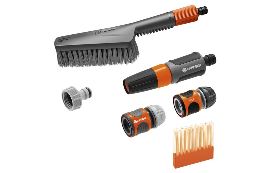 Cleansystem Grundausstattung mit Handbürste S soft, Waschbürste
