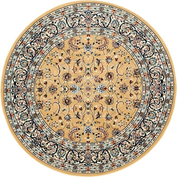 Myflair Möbel & Accessoires Teppich »Almas«, rund, 8 mm Höhe