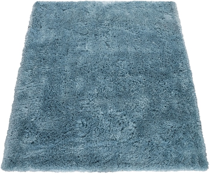 Paco Home Hochflor-Teppich »Akumal 930«, rechteckig, 60 mm Höhe, Shaggy, besonders weich durch Softgarn, Uni-Farben, ideal im Wohnzimmer & Schlafzimmer