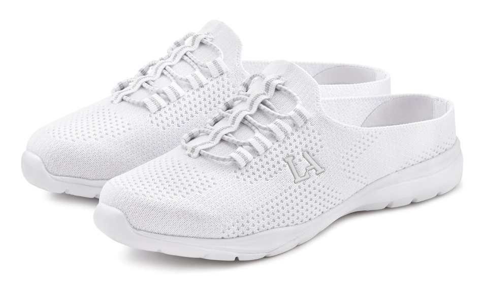 LASCANA ACTIVE Slip-On Sneaker, Sabot im klassischen Stil VEGAN