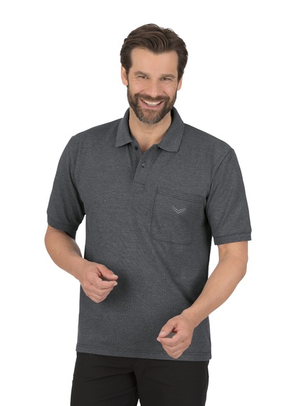 Trigema Poloshirt, mit Brusttasche