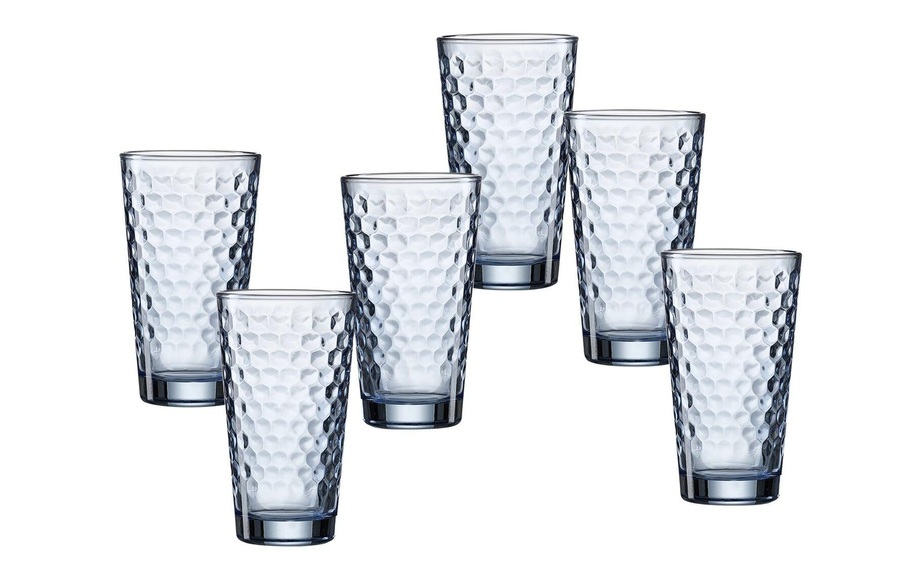 Ritzenhoff & Breker Longdrinkglas »Favo, 6-teilig«, (Set, 6 tlg.), 350 ml